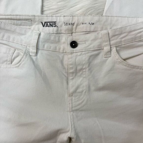 Vans White Distressed Skinny Jeans - Picture 3 of 14